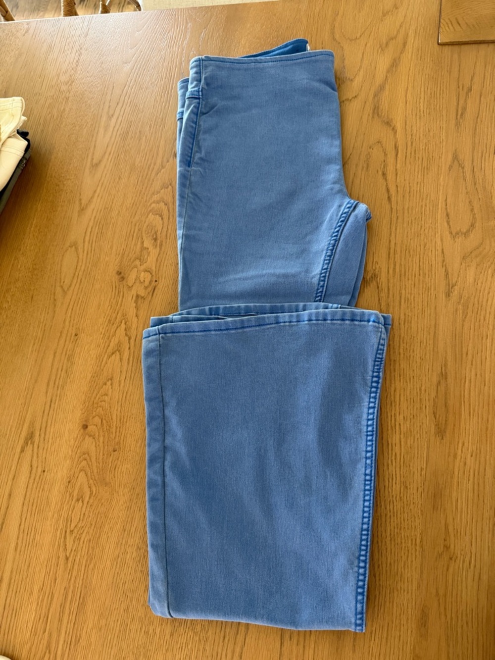 Free People Light Blue Denim Pants